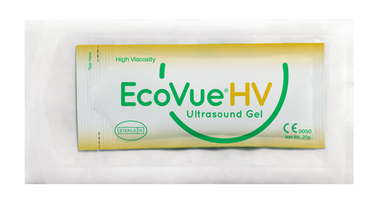 EcoVue® HV Sterile Ultrasound Gel (1 case = 288 ea)